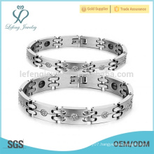 Crystal bracelets, lover design, fashion stainless bangle bracelet